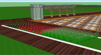 濱河公園入口設計與停車場SU模型及鋪裝材料資源指南