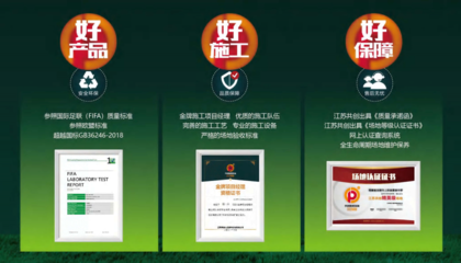 創新驅動，品質制勝 全國大賽一等獎人造草坪引領鋪裝材料新潮流