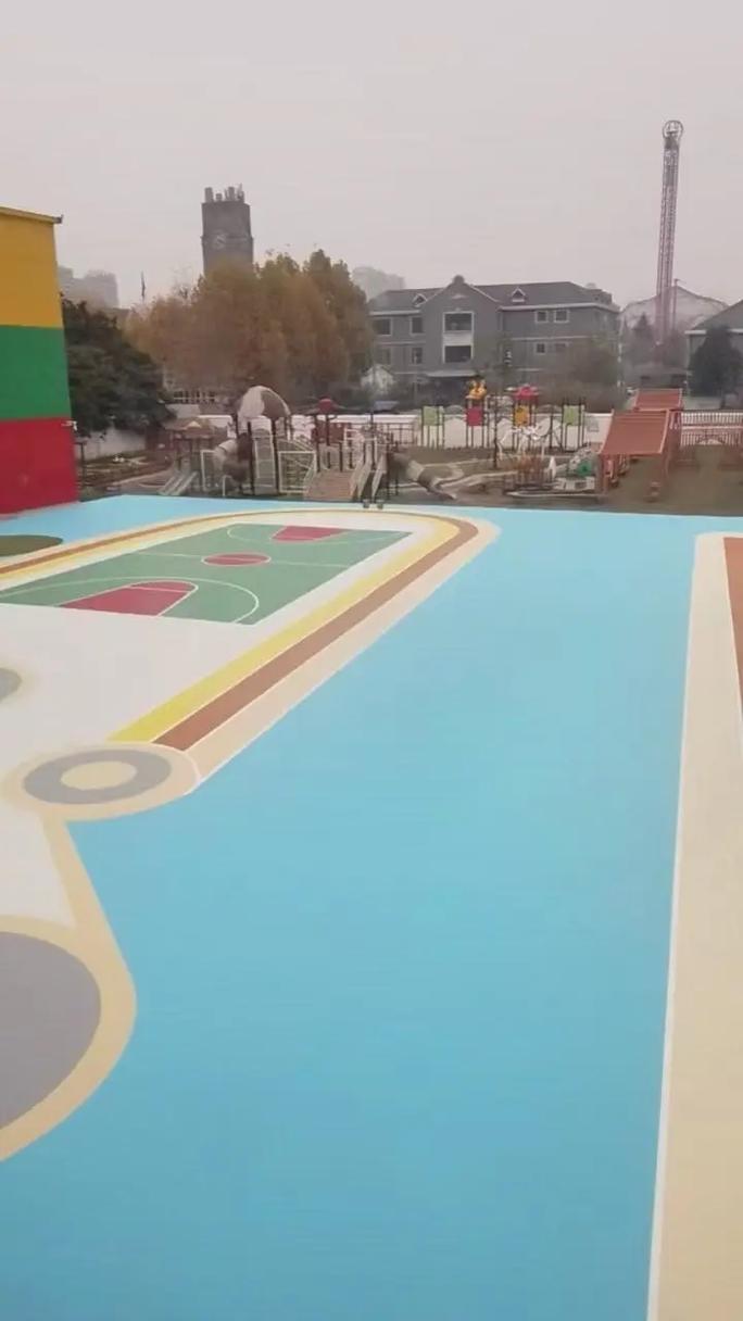 幼兒園硅PU場地鋪裝材料推薦與施工要點